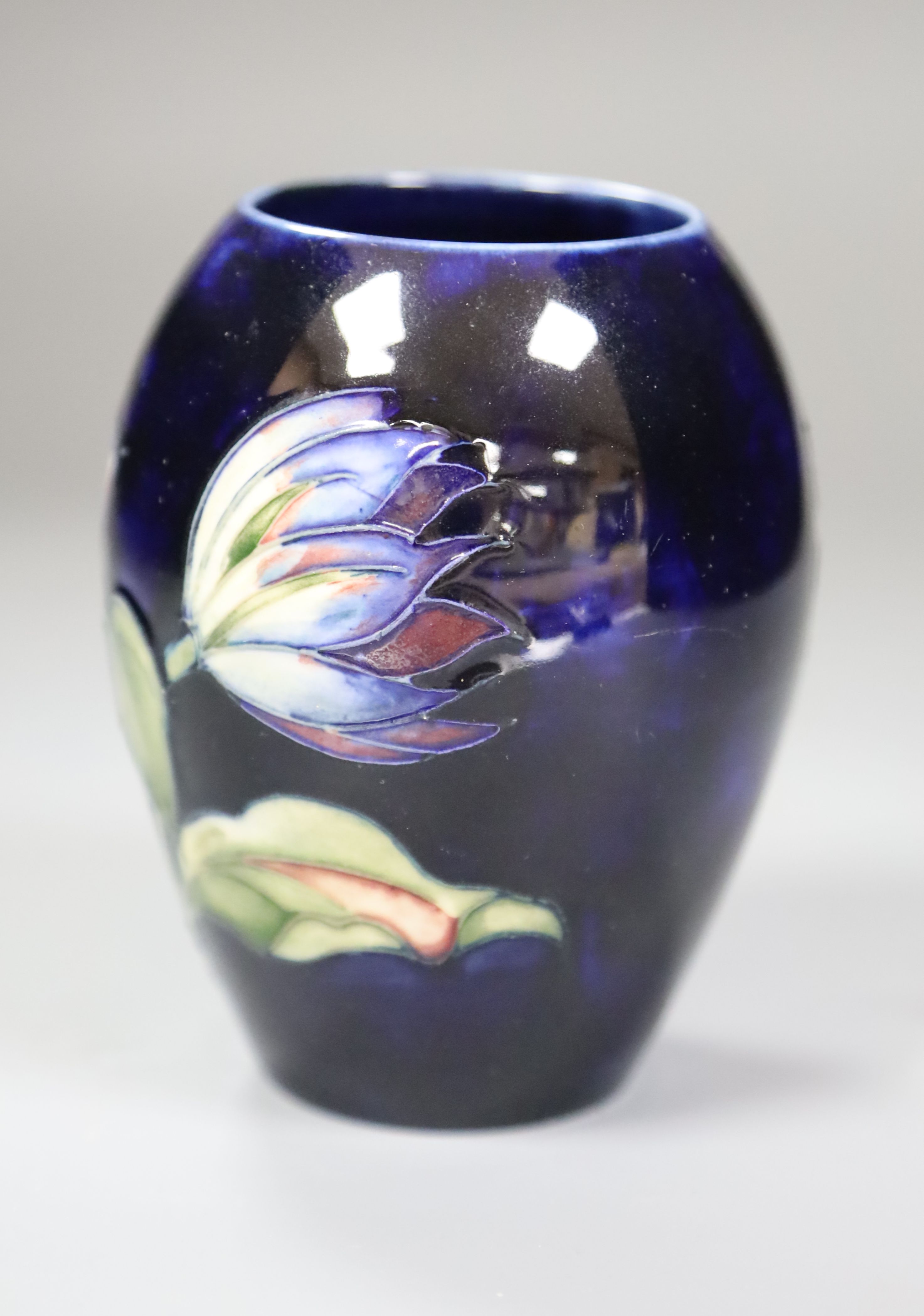 A Moorcroft vase, height 11cm